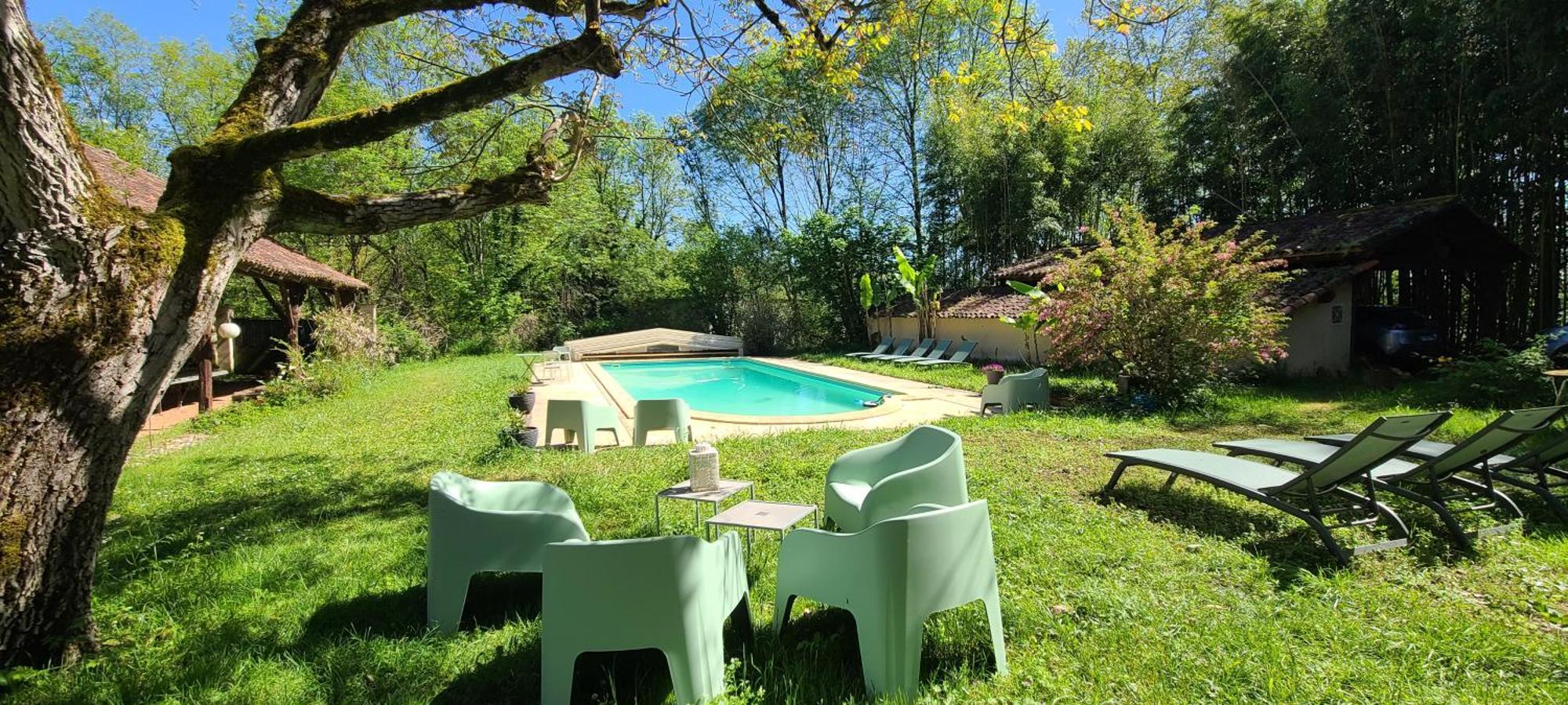 Le Manoir Du Moulin De Madame Bed & Breakfast Villeneuve-sur-Lot Ngoại thất bức ảnh