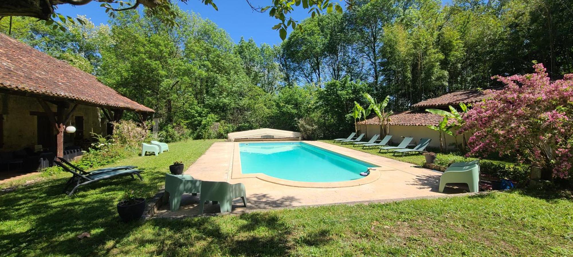 Le Manoir Du Moulin De Madame Bed & Breakfast Villeneuve-sur-Lot Ngoại thất bức ảnh