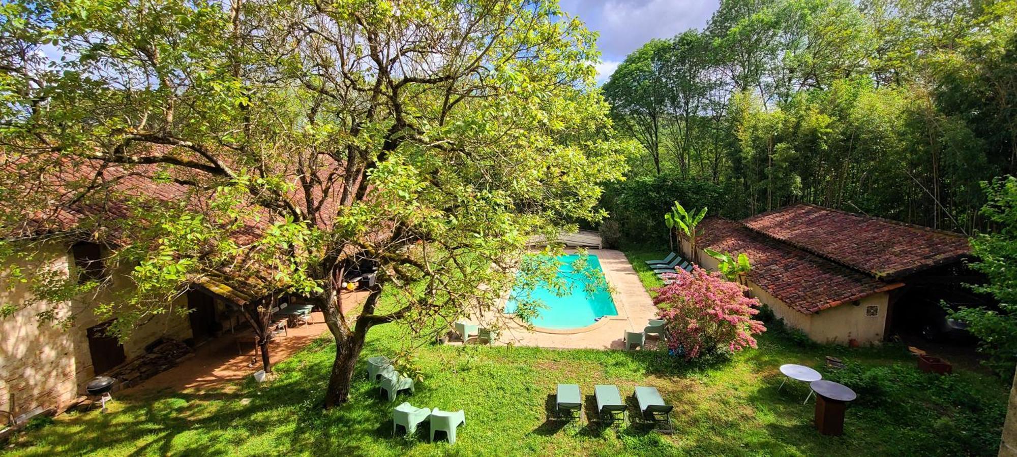 Le Manoir Du Moulin De Madame Bed & Breakfast Villeneuve-sur-Lot Ngoại thất bức ảnh